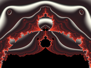 Картинка 3д+графика фракталы+ fractal узор фон цвета