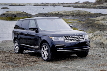 Картинка автомобили range+rover темный l405 us-spec lwb autobiography range rover 2014г