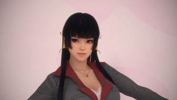 Картинка 3д+графика аниме+ anime фон взгляд девушка