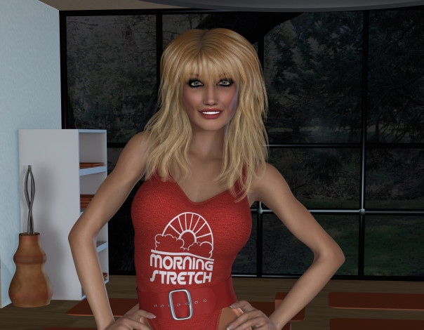 Обои картинки фото 3д графика, люди , people, фон, взгляд, девушка