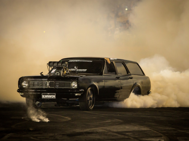 Обои картинки фото автомобили, ford, burnout