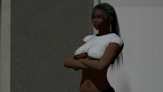 Обои картинки фото 3д графика, люди , people, девушка, взгляд, фон