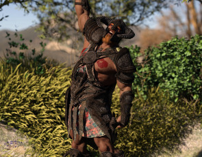 Картинка 3д+графика армия+ military викинг