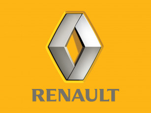 обоя бренды, авто-мото,  renault, логотип, фон