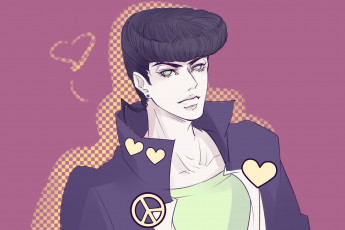 Картинка аниме jojo`s+bizarre+adventure парень