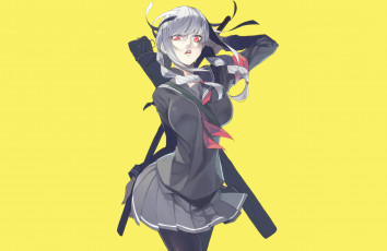 обоя аниме, danganronpa, девушка