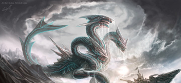 Картинка фэнтези драконы дракон