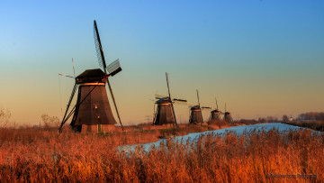 Картинка разное мельницы ветряк