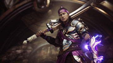 обоя видео игры, paragon, персонаж