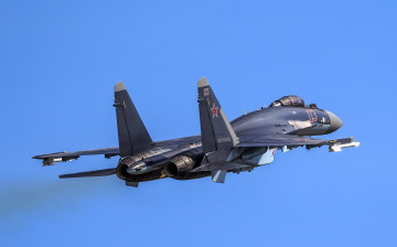 Картинка su-35 авиация боевые+самолёты истребитель