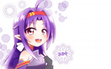 Картинка аниме sword+art+online девушка фон взгляд