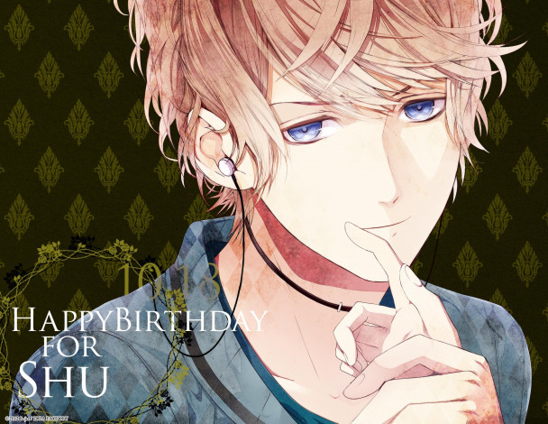 Обои картинки фото аниме, diabolik lovers, сакамаки, шу