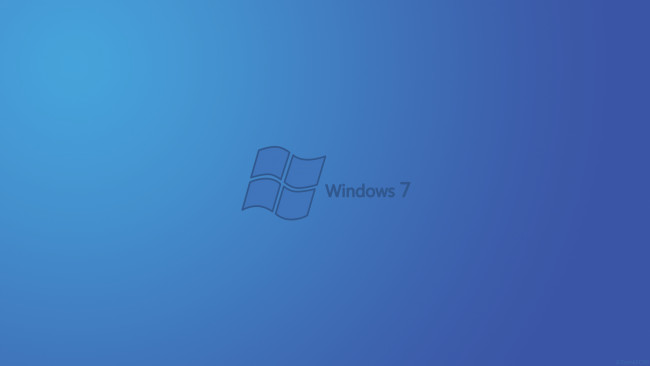 Обои картинки фото компьютеры, windows 7 , vienna, фон, логотип