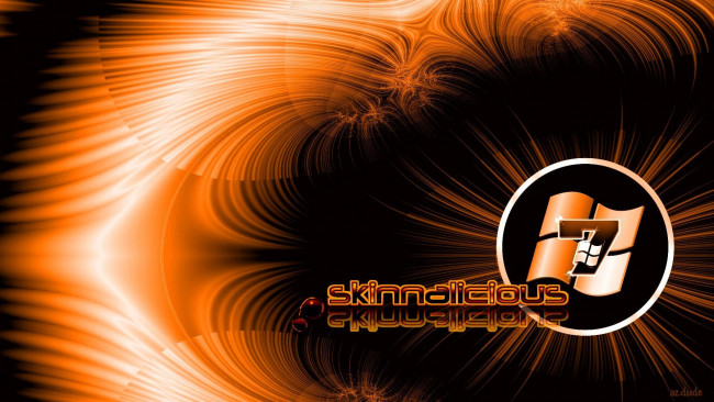 Обои картинки фото компьютеры, windows 7 , vienna, логотип, фон