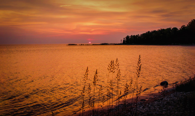 Обои картинки фото природа, побережье, рассвет