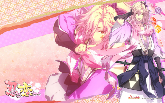 Обои картинки фото аниме, unknown,  другое, shinobi, koi, utsutsu