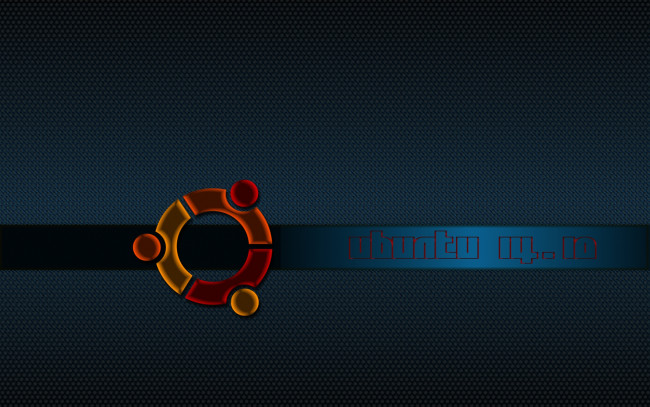 Обои картинки фото компьютеры, ubuntu linux, фон, логотип
