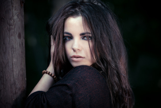 Обои картинки фото девушки, -unsort , лица,  портреты, взгляд, лицо