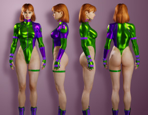 Картинка 3д+графика люди+ people фон взгляд девушка