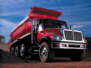 Картинка international+7500+dump truck +2005 автомобили international машина грузовик авто