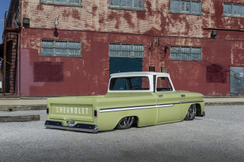 обоя 1965-chevrolet-c10, автомобили, custom pick-up, chevrolet