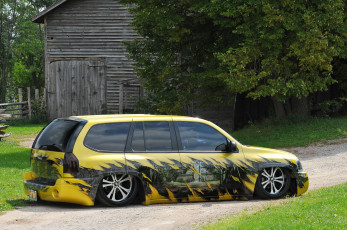 обоя 2002-gmc-envoy, автомобили, custom 3-5dr,  off-road, gmc