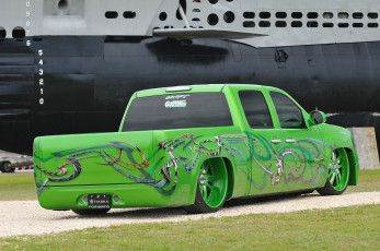 Картинка 2008-gmc-sierra-1500 автомобили custom+pick-up gmc