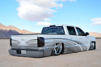 Картинка 2015-chevrolet-silverado-1500-vanilla-ice автомобили custom+pick-up chevrolet