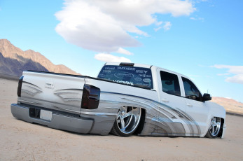 Картинка 2015-chevrolet-silverado-1500-vanilla-ice автомобили custom+pick-up chevrolet