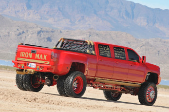 обоя 2016-chevrolet-3500-iron-max, автомобили, custom pick-up, chevrolet