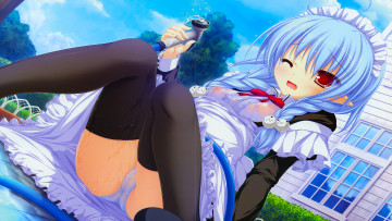 Картинка аниме unknown +другое+ девушка взгляд фон