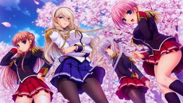 Картинка аниме unknown +другое+ фон взгляд девушки