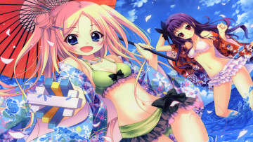 Картинка аниме unknown +другое+ фон взгляд девушки