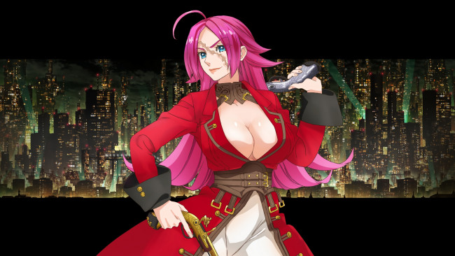 Обои картинки фото аниме, fate, stay night, фон, взгляд, девушка