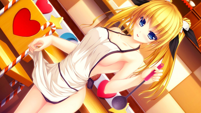 Обои картинки фото аниме, unknown,  другое , взгляд, фон, девушка