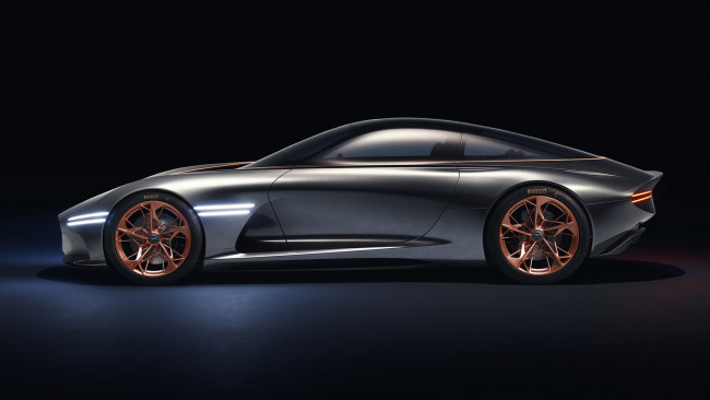 Обои картинки фото hyundai genesis essentia concept 2018, автомобили, hyundai, essentia, genesis, 2018, concept