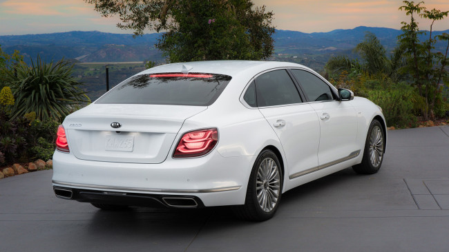 Обои картинки фото kia k900 2019, автомобили, kia, белый, 2019, k900