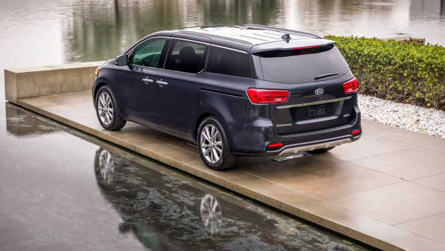 Обои картинки фото kia sedona 2019, автомобили, kia, 2019, sedona