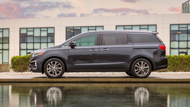 Обои картинки фото kia sedona 2019, автомобили, kia, 2019, sedona