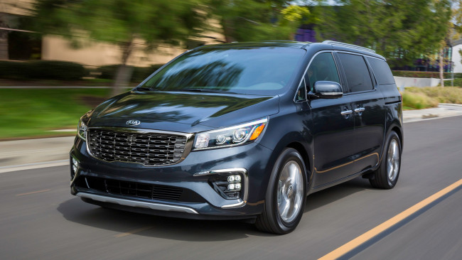 Обои картинки фото kia sedona 2019, автомобили, kia, sedona, 2019
