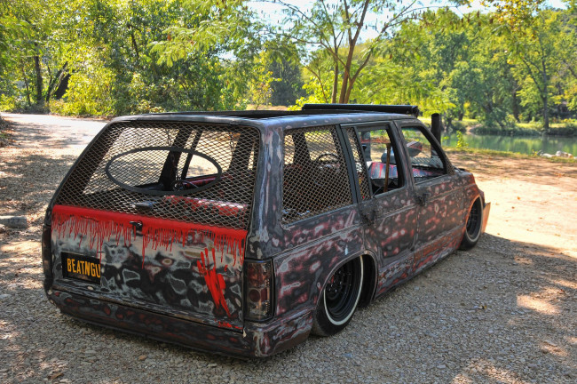Обои картинки фото 1993-chevy-s10-blazer-death-trap, автомобили, custom 3-5dr,  off-road, chevrolet