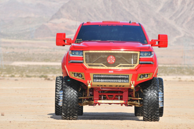Обои картинки фото 2016-chevrolet-3500-iron-max, автомобили, custom pick-up, chevrolet