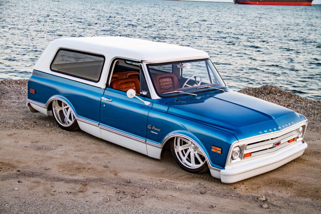 Обои картинки фото 1970-chevrolet-k5-blazer-2wd, автомобили, custom pick-up, chevrolet