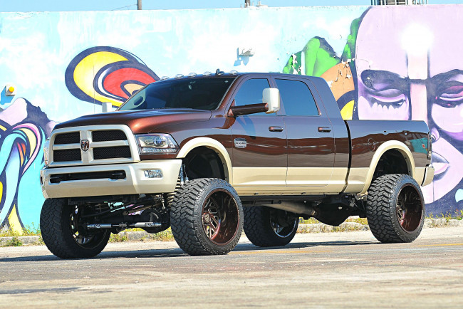 Обои картинки фото 2015-ram-2500, автомобили, custom pick-up, dodge