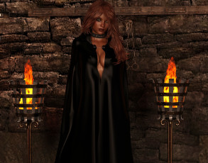 Картинка 3д+графика фантазия+ fantasy фон взгляд девушка