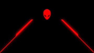 обоя компьютеры, alienware, фон, логотип