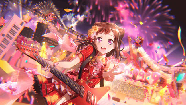 Обои картинки фото аниме, bang dream, bang, dream