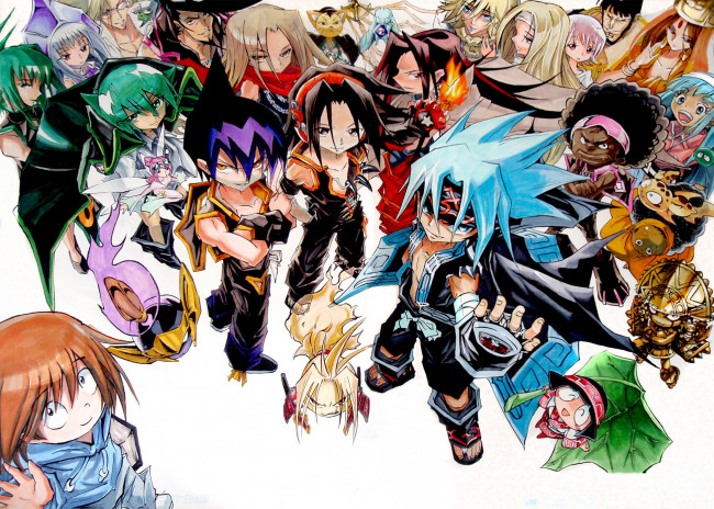 Обои картинки фото аниме, shaman king, король, шаманов