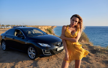 Картинка автомобили -авто+с+девушками mazda 6