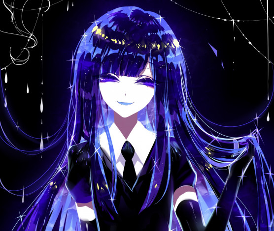 Обои картинки фото sheya, аниме, houseki no kuni, девушка